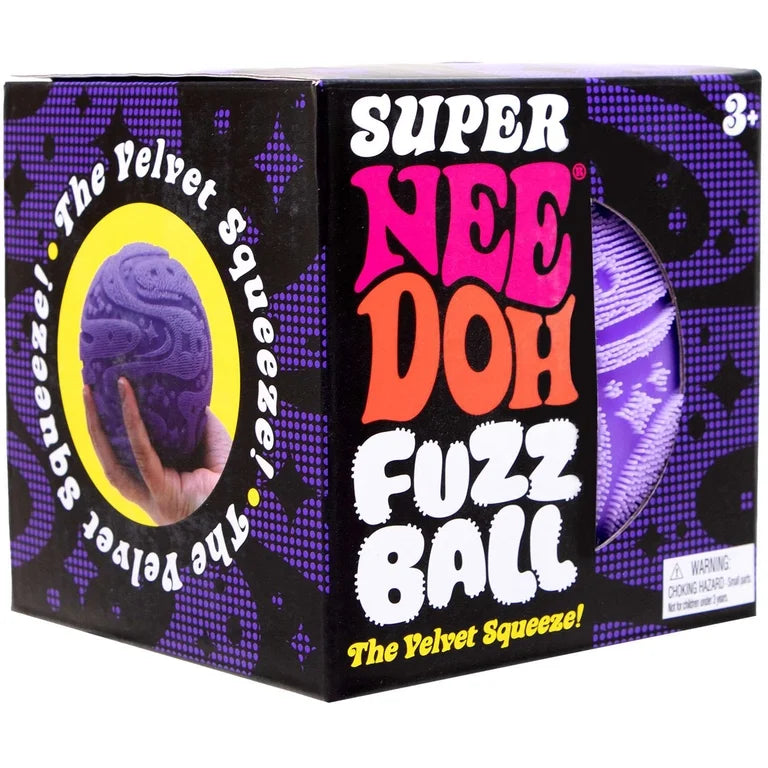 Needoh Super Fuzz Ball - Purple
