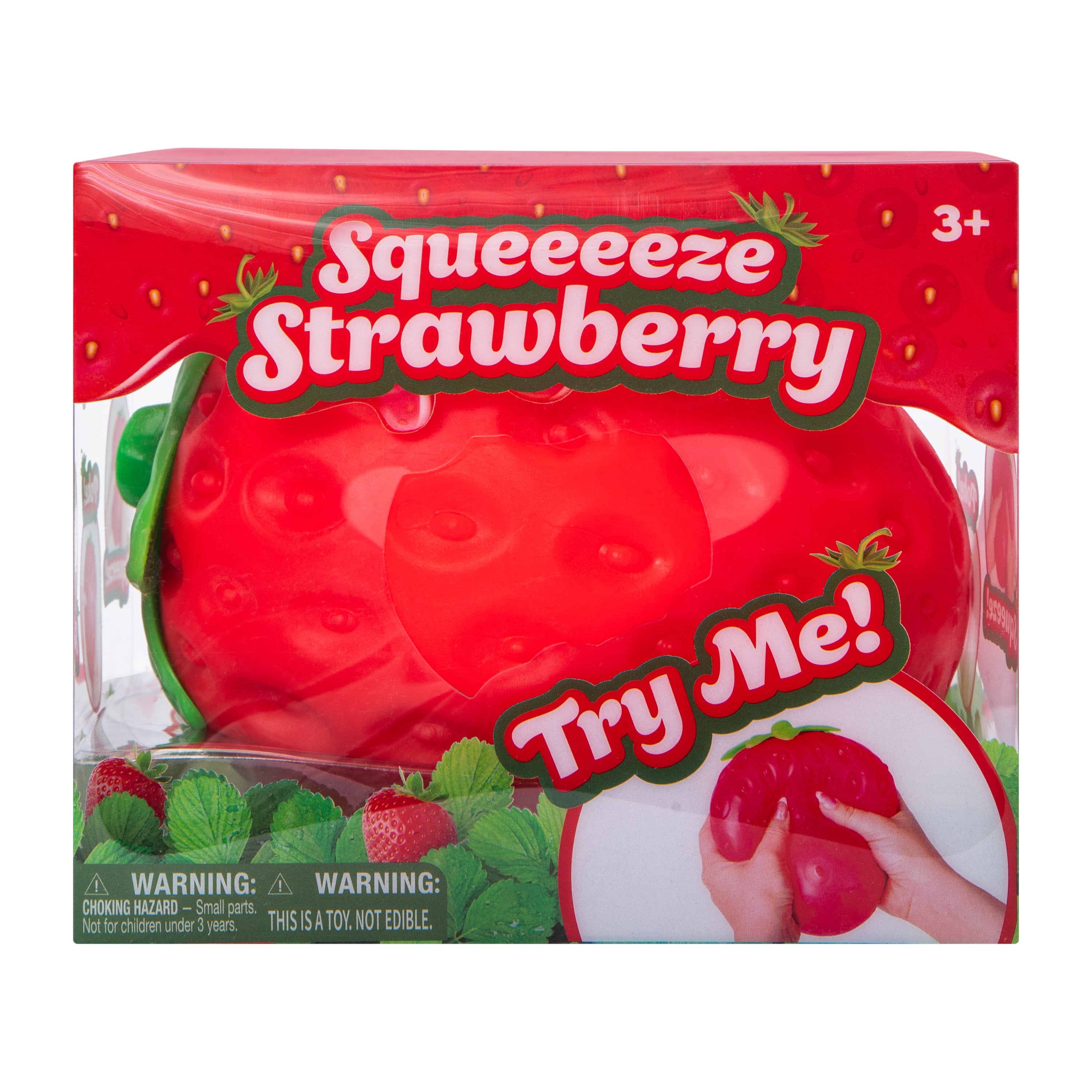 Squeeeeze Strawberry Squishy